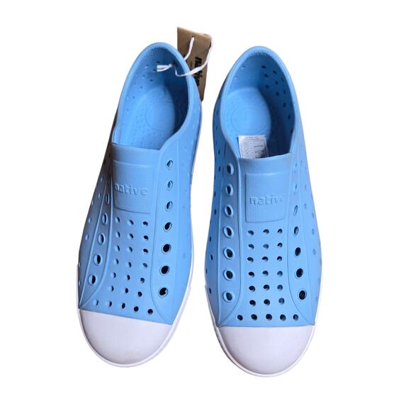 Native Light Sky Blue Jefferson Slip-On Shoes Size: 3 - Picture 1 of 5